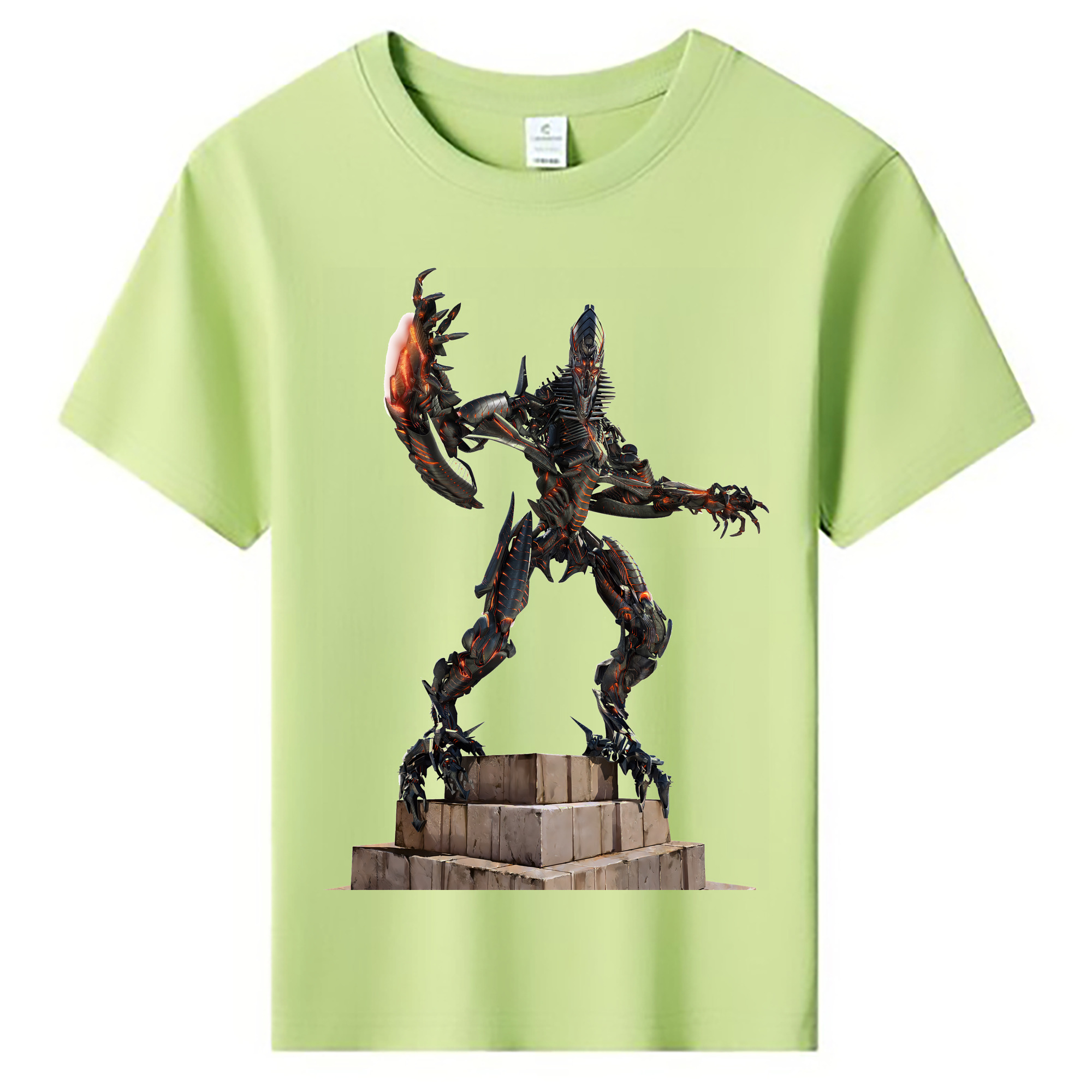 （画像用） Transformers トランスフォーマー 綿100％キッズTシャツ（フロントプリント）